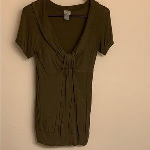 Forest green top from Buckle